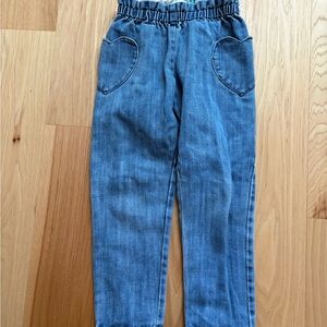 Mini Boden Elastic Waist Blue Jeans